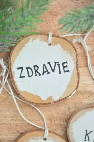 Brezové odrezky na stromček, sada 5kusov 2