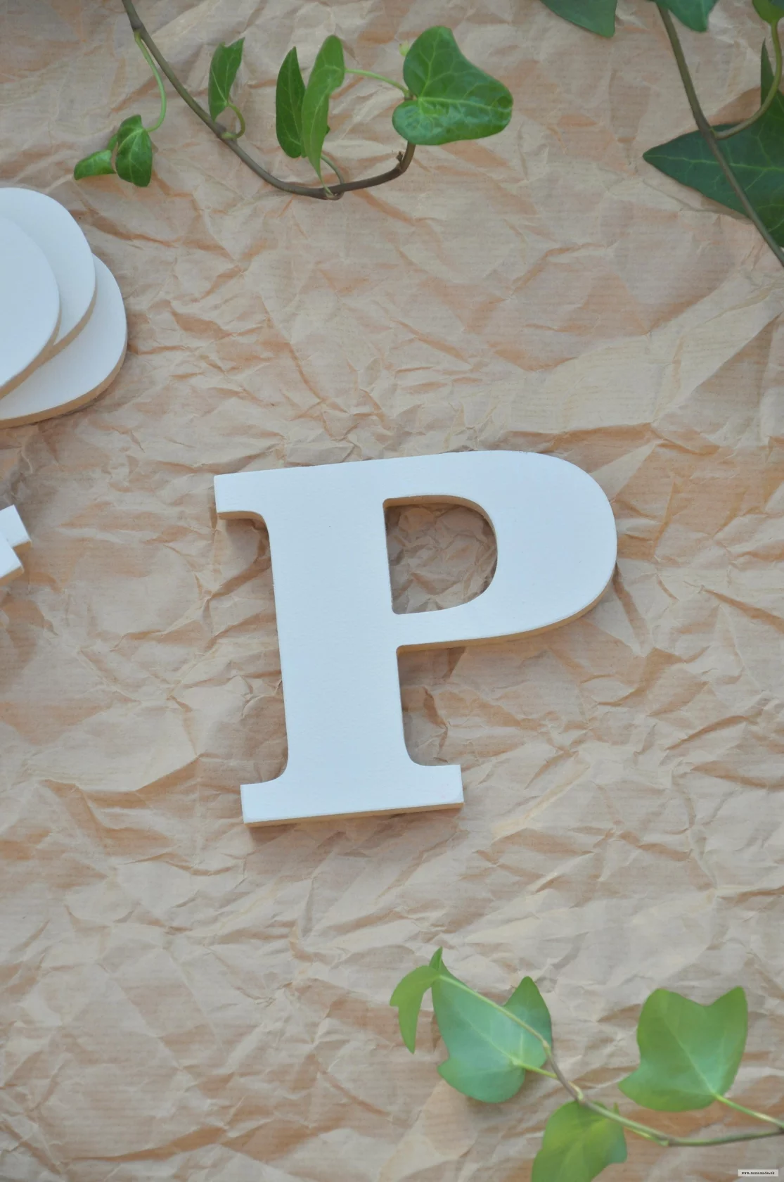 Drevené písmeno P