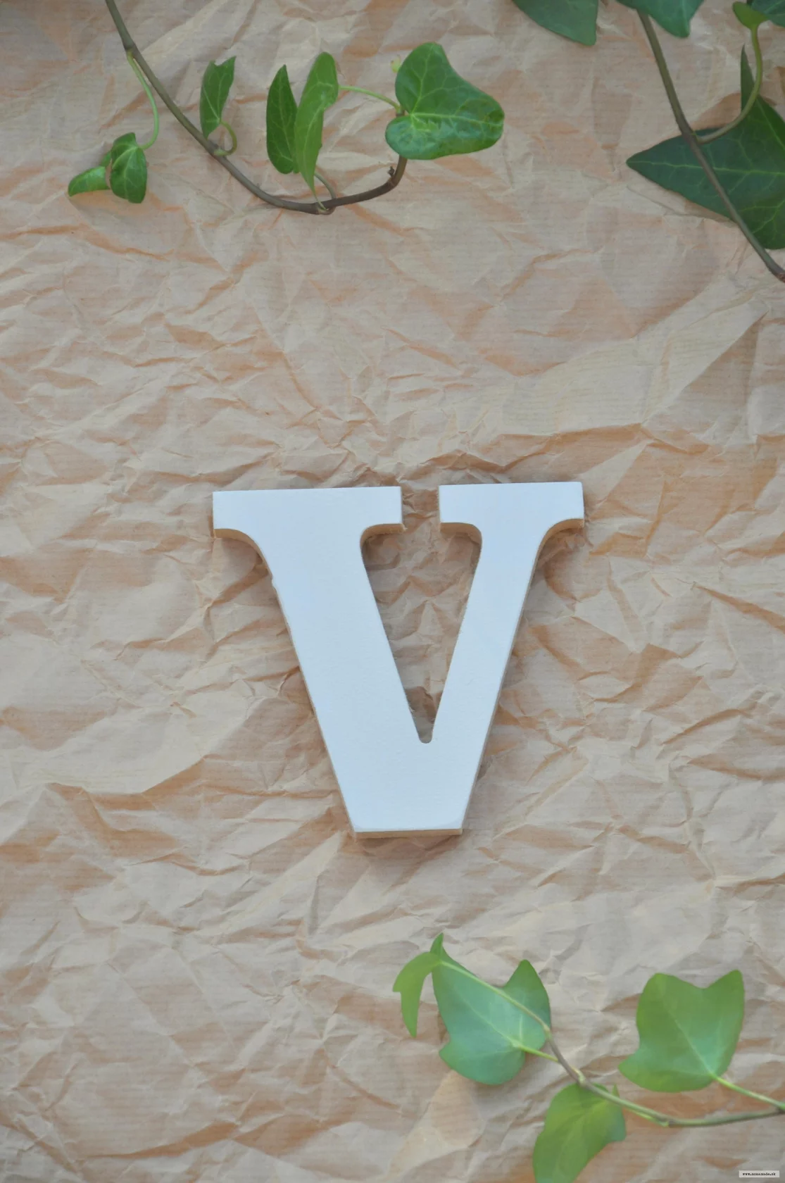 Drevené písmeno V