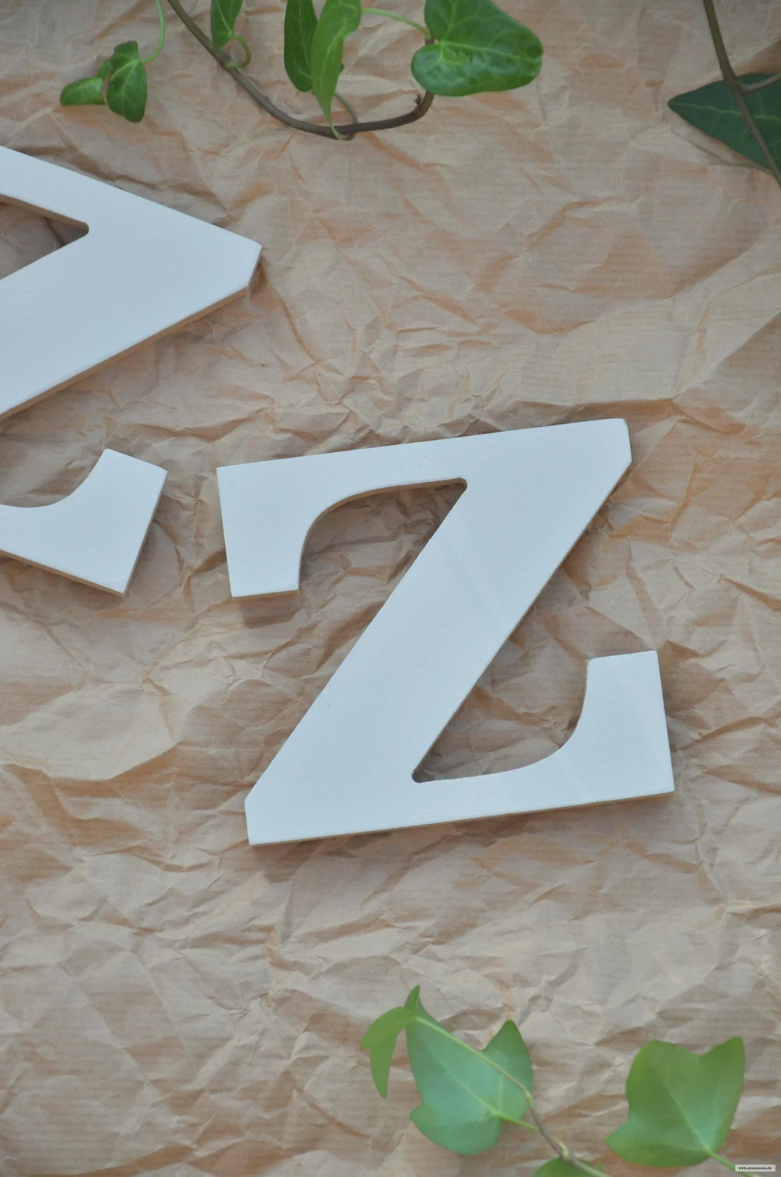 Drevené písmeno Z