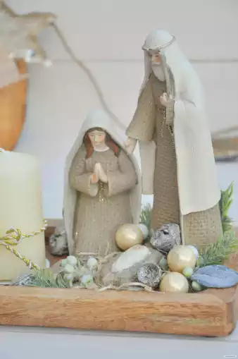 adventný podnos so svätou rodinou 2